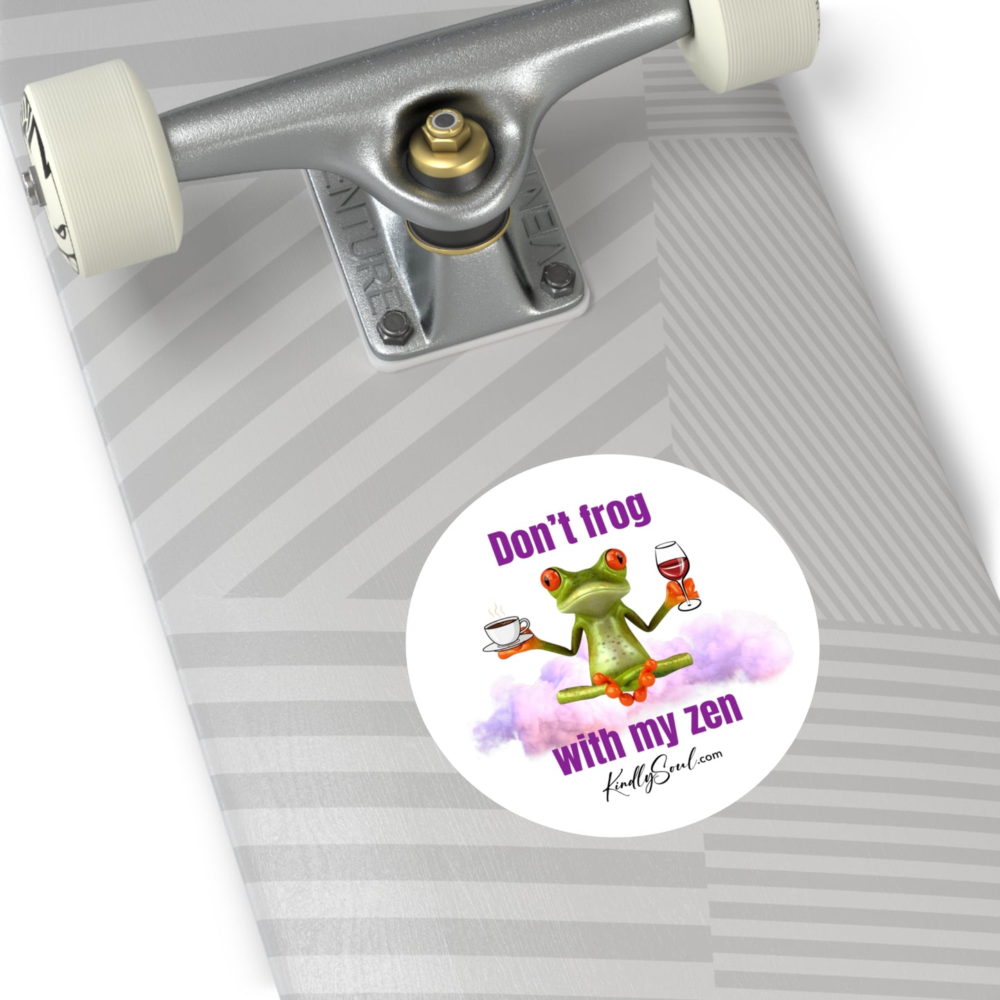 Don't Frog with My Zen Sticker
