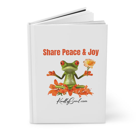 Share Peace and Joy Hardcover Journal