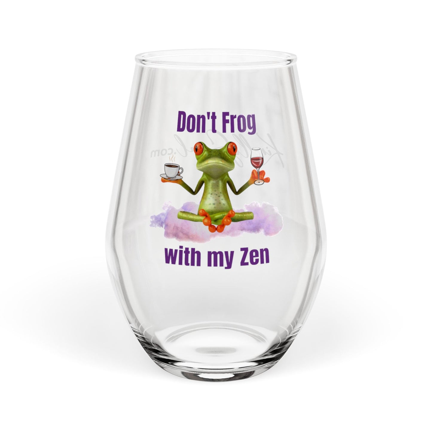 Don't Frog with My Zen Wine Glass