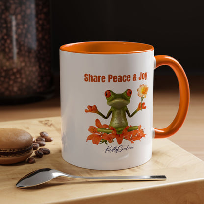 Share Peace and Joy Mug