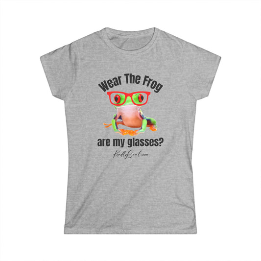 Wear The Frog are My Glasses Funny Shirt
