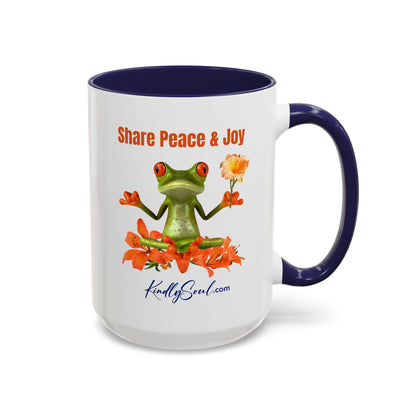 Share Peace and Joy Mug