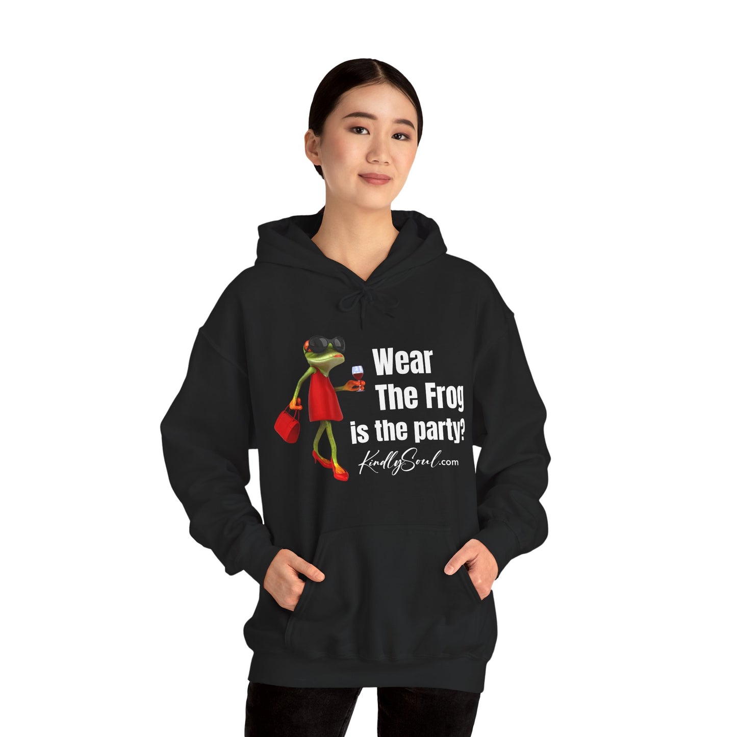 Wear The Frog is the Party Hoodie