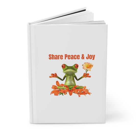Share Peace and Joy Hardcover Journal