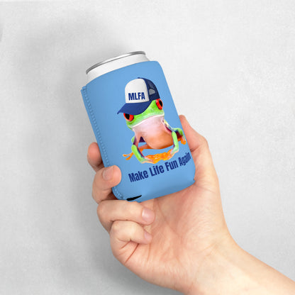 Blue Make Life Fun Again Koozie
