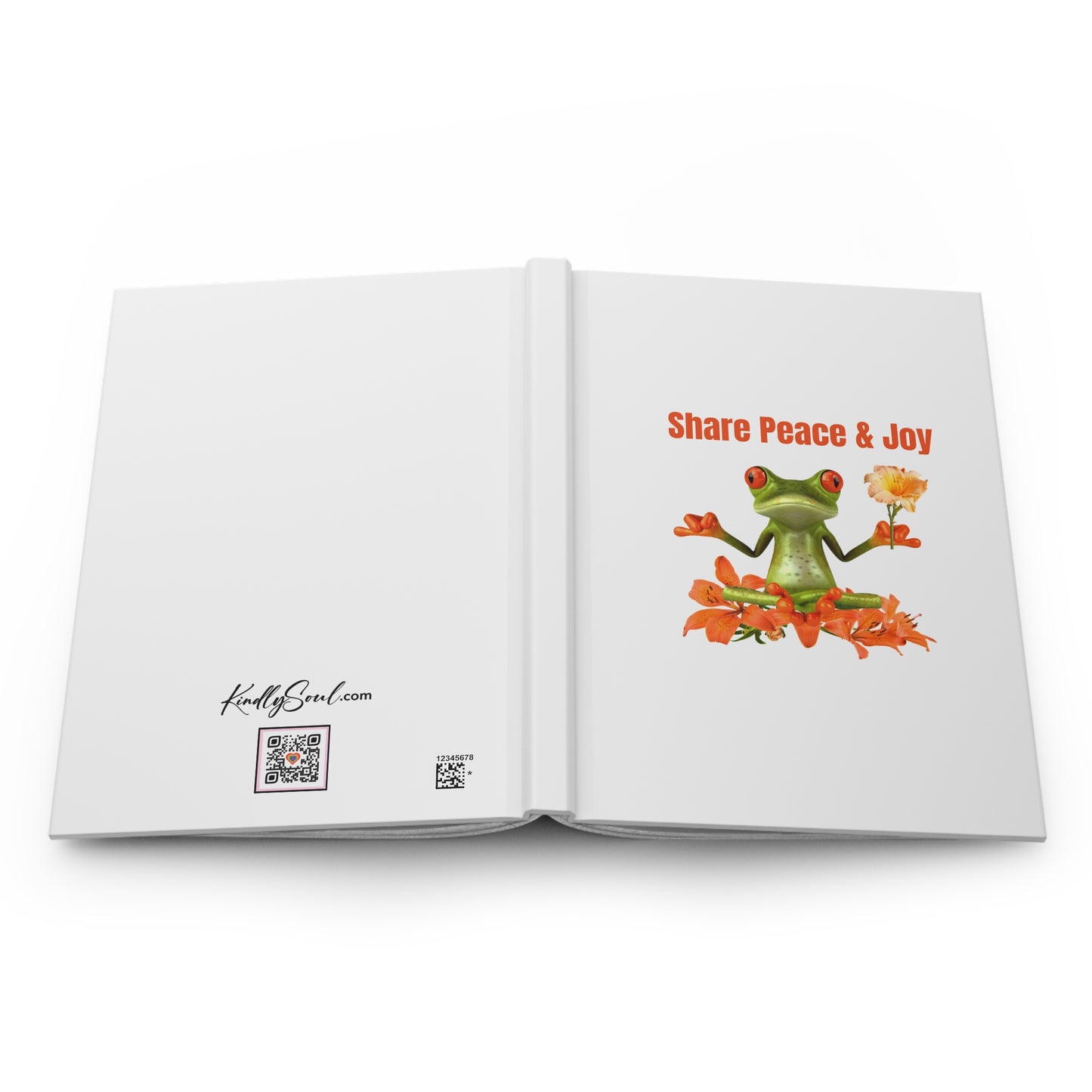 Share Peace and Joy Hardcover Journal