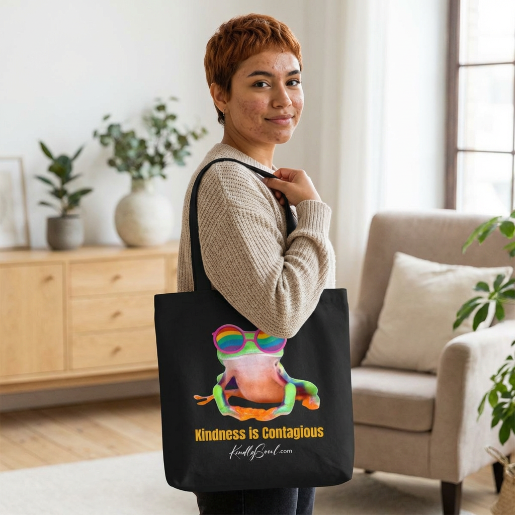 Kindness is Contagious Tote Bag