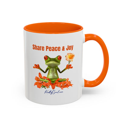 Share Peace and Joy Mug