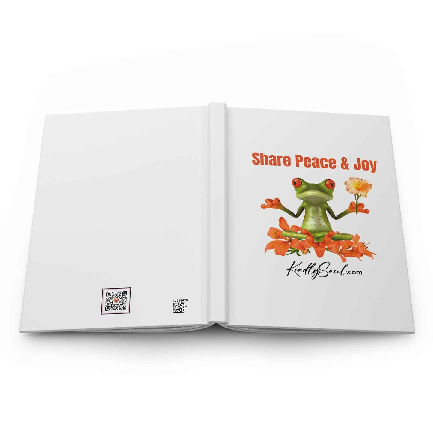Share Peace and Joy Hardcover Journal