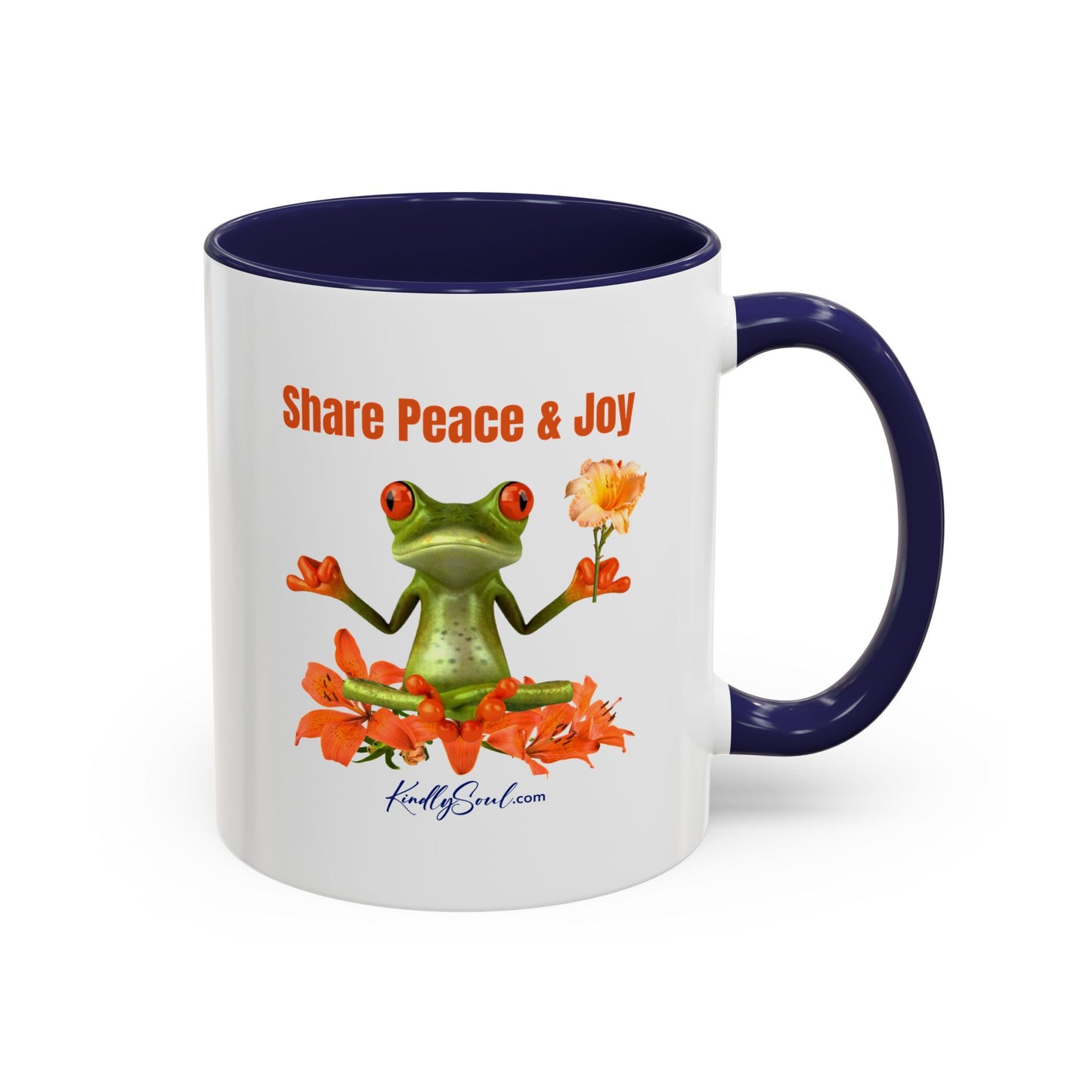 Share Peace and Joy Mug