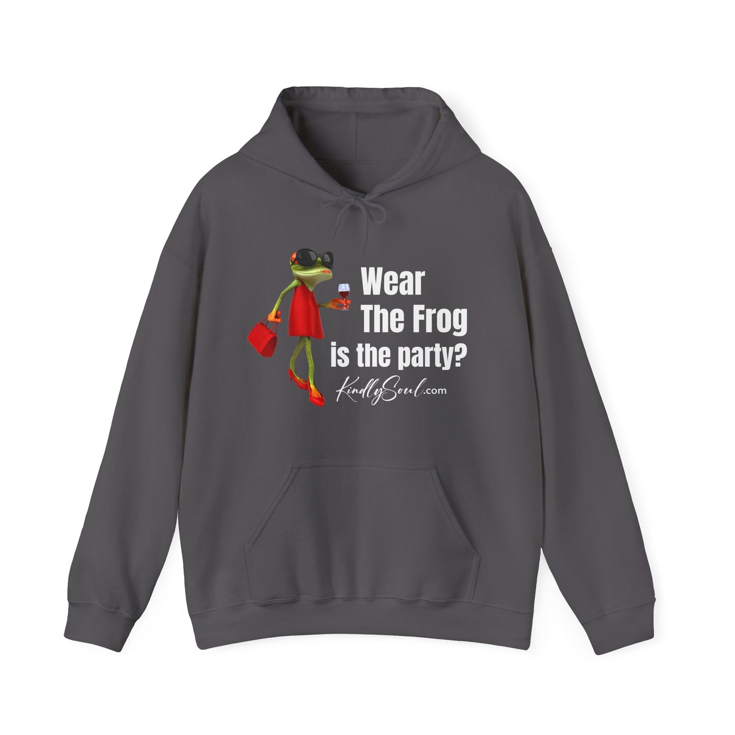 Wear The Frog is the Party Hoodie