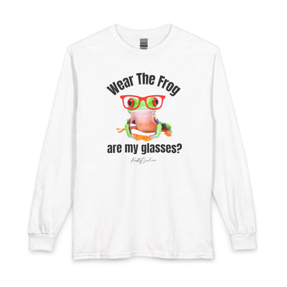 Wear The Frog are My Glasses Long Sleeve Shirt