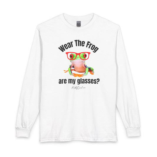 Wear The Frog are My Glasses Long Sleeve Shirt