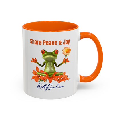Share Peace and Joy Mug