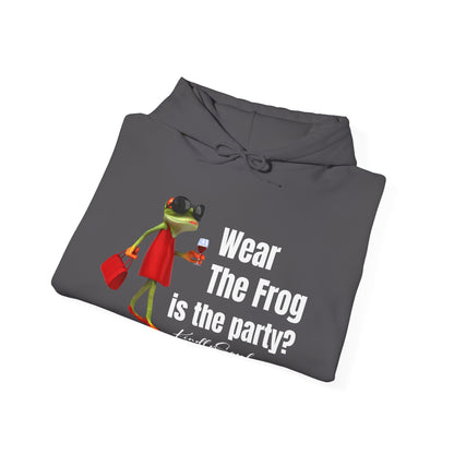 Wear The Frog is the Party Hoodie