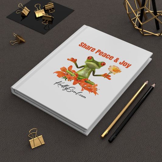 Share Peace and Joy Hardcover Journal